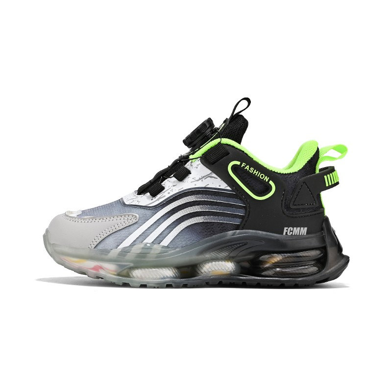 Нескользящие, легкие, амортизирующие, низкие повседневные кроссовки для детей FCMM, черный/зеленый
Нескользящие, легкие, амортизирующие, низкие повседневные кроссовки для детей FCMM, черный/зеленый