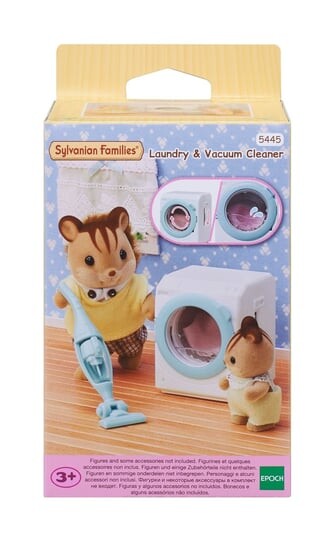 Sylvanian Families, коллекционные фигурки, набор для стиральной машины и пылесоса
Sylvanian Families, коллекционные фигурки, набор для стиральной машины и пылесоса