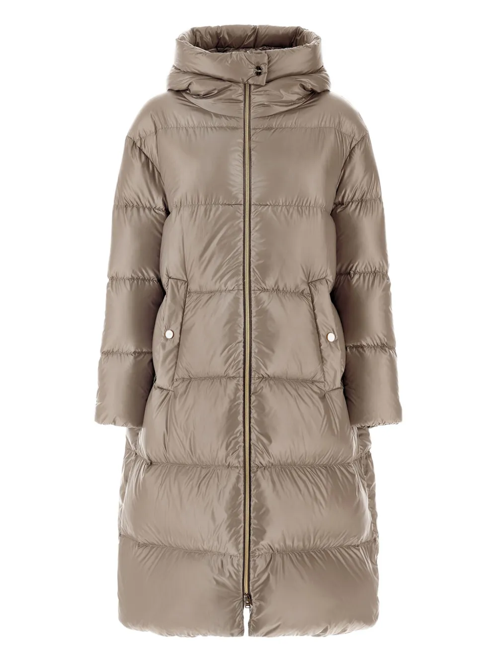 Стеганое пальто с капюшоном Herno, нейтральный
Стеганое пальто с капюшоном Herno, нейтральный