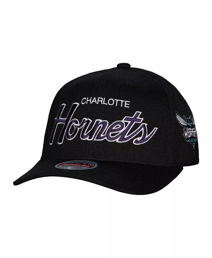 Черная мужская кепка Charlotte Hornets MVP Team Script 2.0 с эластичной спинкой Mitchell & Ness, черный
Черная мужская кепка Charlotte Hornets MVP Team Script 2.0 с эластичной спинкой Mitchell & Ness, черный