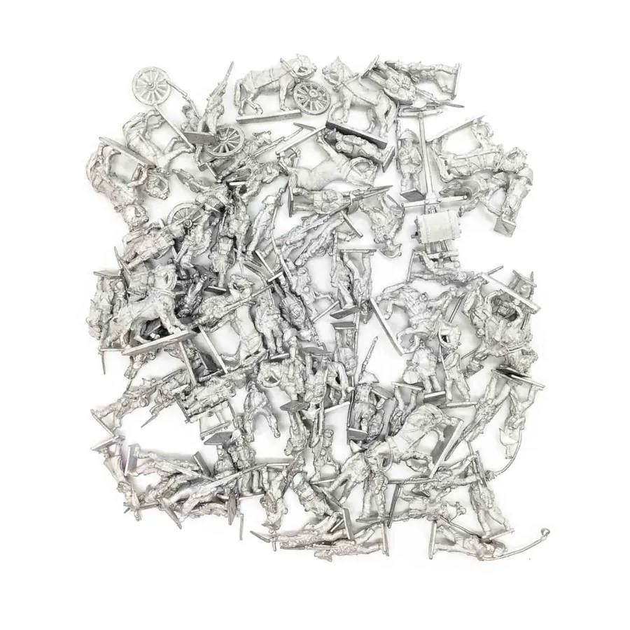 Наполеоновская коллекция № 42, Miscellaneous Historical Miniatures - Loose Miniatures (15mm) (Unidentifiable Manufacturer)
Наполеоновская коллекция № 42, Miscellaneous Historical Miniatures - Loose Miniatures (15mm) (Unidentifiable Manufacturer)