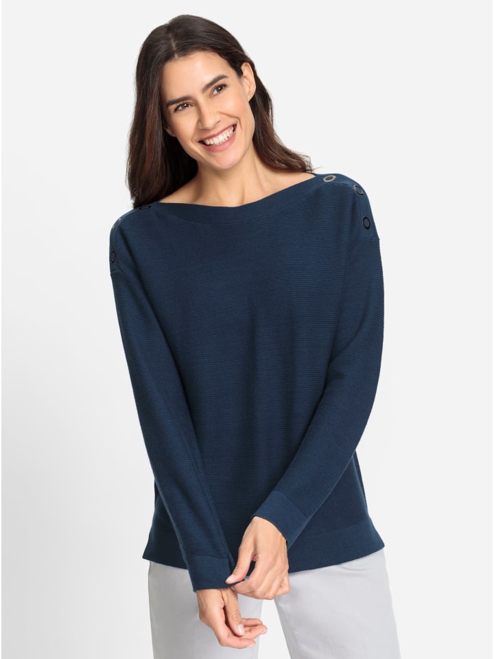 Темно-синий вязаный свитер WITT WEIDEN
Темно-синий вязаный свитер WITT WEIDEN