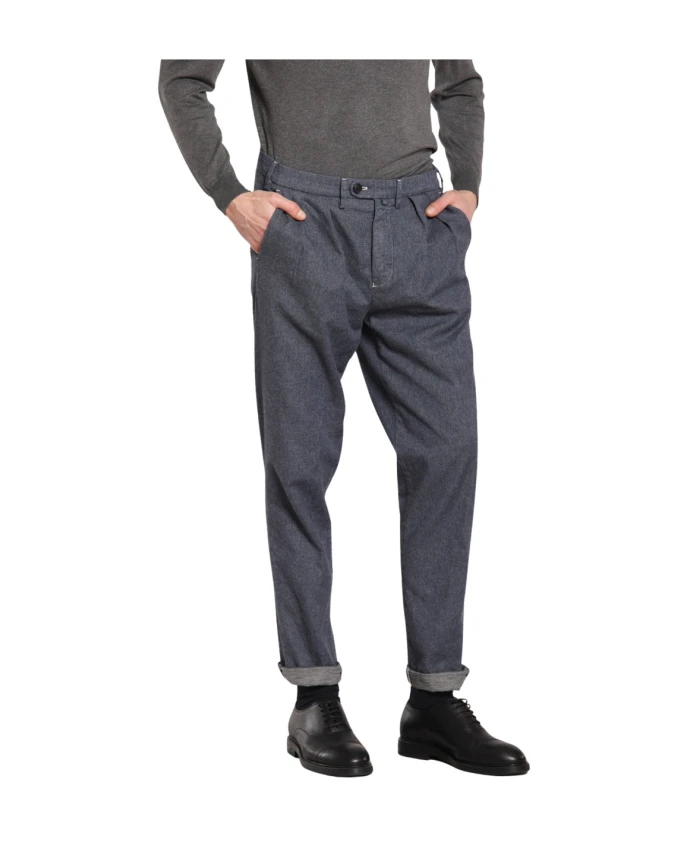 Синие брюки-чинос из оксфордского хлопка. Mason'S, синий
Синие брюки-чинос из оксфордского хлопка. Mason'S, синий