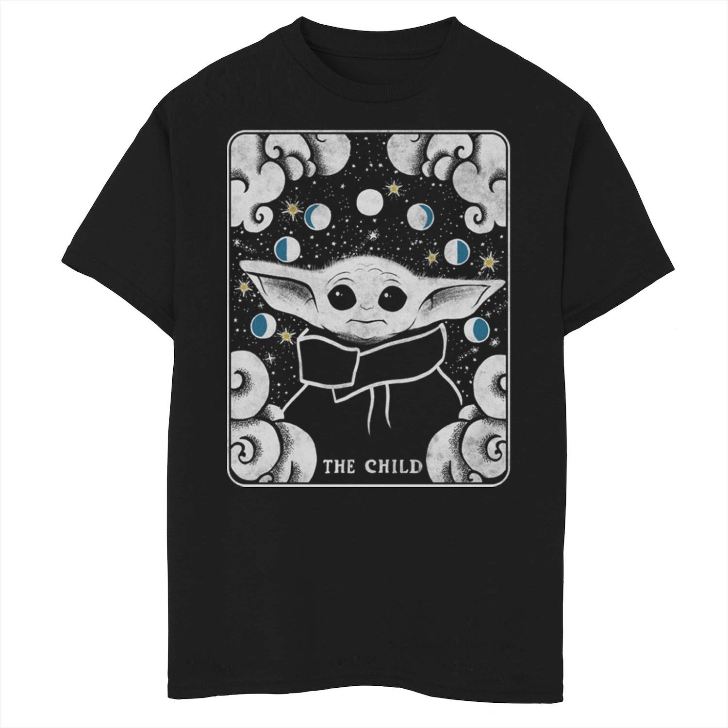 Футболка с рисунком и карточкой «Мандалорец» для мальчиков 8–20 лет, известная как «Малыш Йода» Star Wars, черный
Футболка с рисунком и карточкой «Мандалорец» для мальчиков 8–20 лет, известная как «Малыш Йода» Star Wars, черный