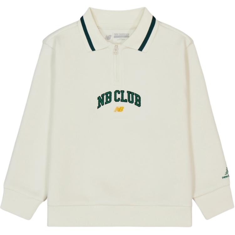 Детская толстовка New Balance, кремовый 
Детская толстовка New Balance, кремовый