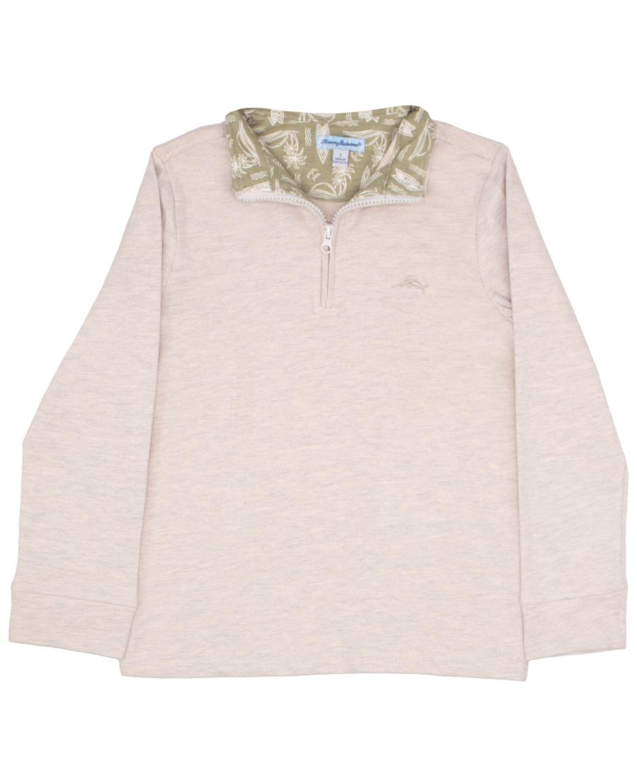 Вязаная рубашка с длинными рукавами и застежкой-молнией на четверть длины для мальчиков Tommy Bahama, Birch
Вязаная рубашка с длинными рукавами и застежкой-молнией на четверть длины для мальчиков Tommy Bahama, Birch