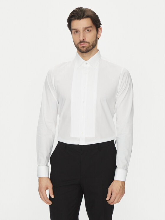 Рубашка облегающего кроя MK0DS01002 Michael Kors, белый
Рубашка облегающего кроя MK0DS01002 Michael Kors, белый