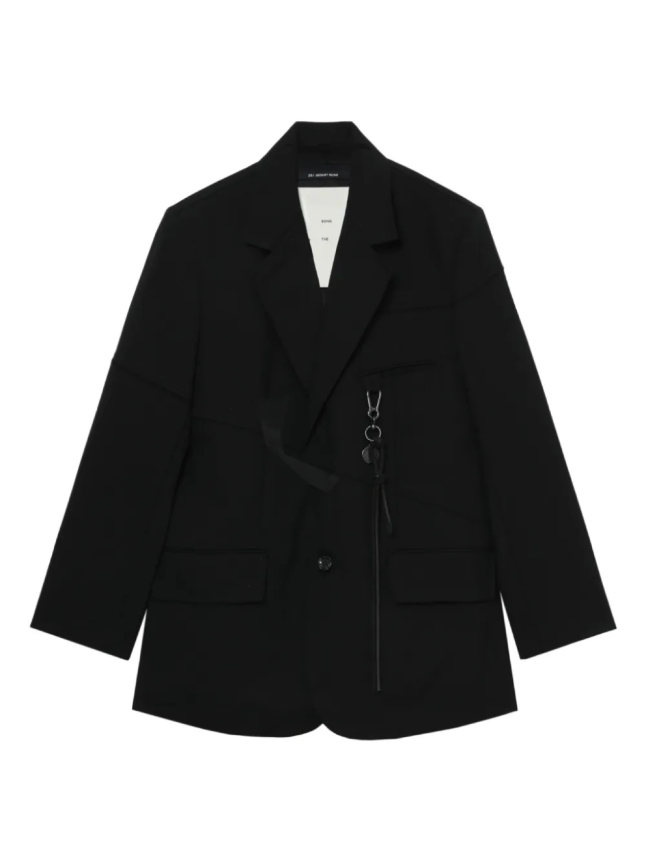 Шерстяной блейзер Song For The Mute, черный
Шерстяной блейзер Song For The Mute, черный