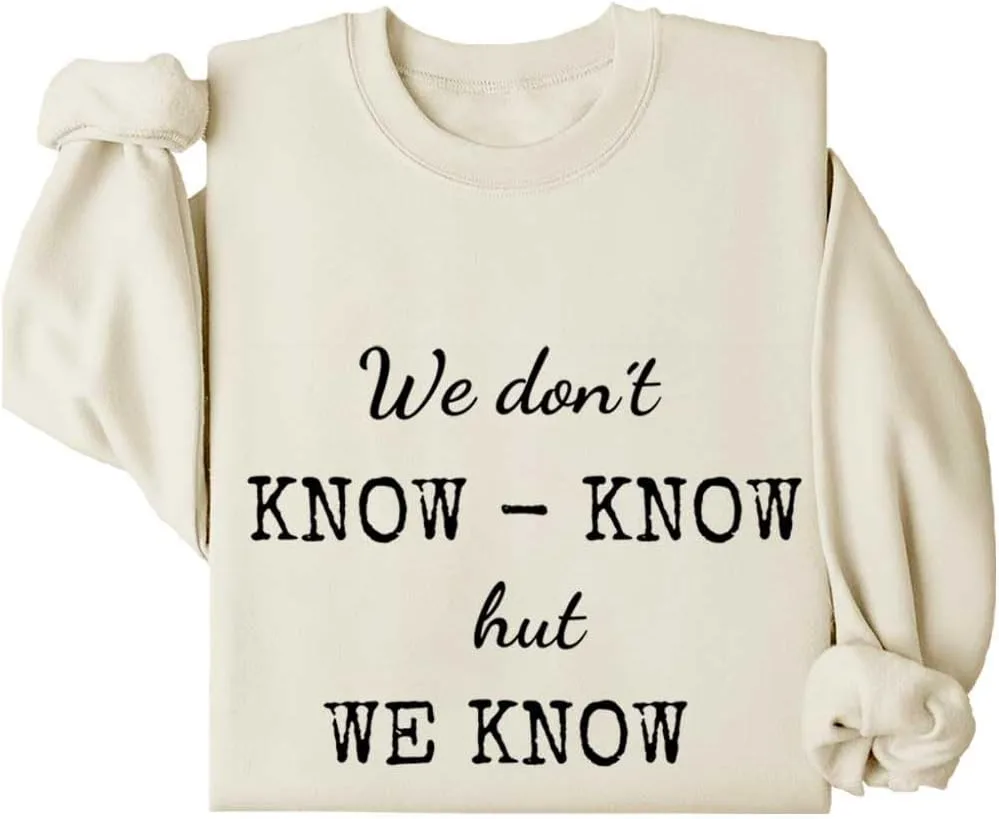 Толстовка We Don't Know But We Know с капюшоном Relliot
Толстовка We Don't Know But We Know с капюшоном Relliot