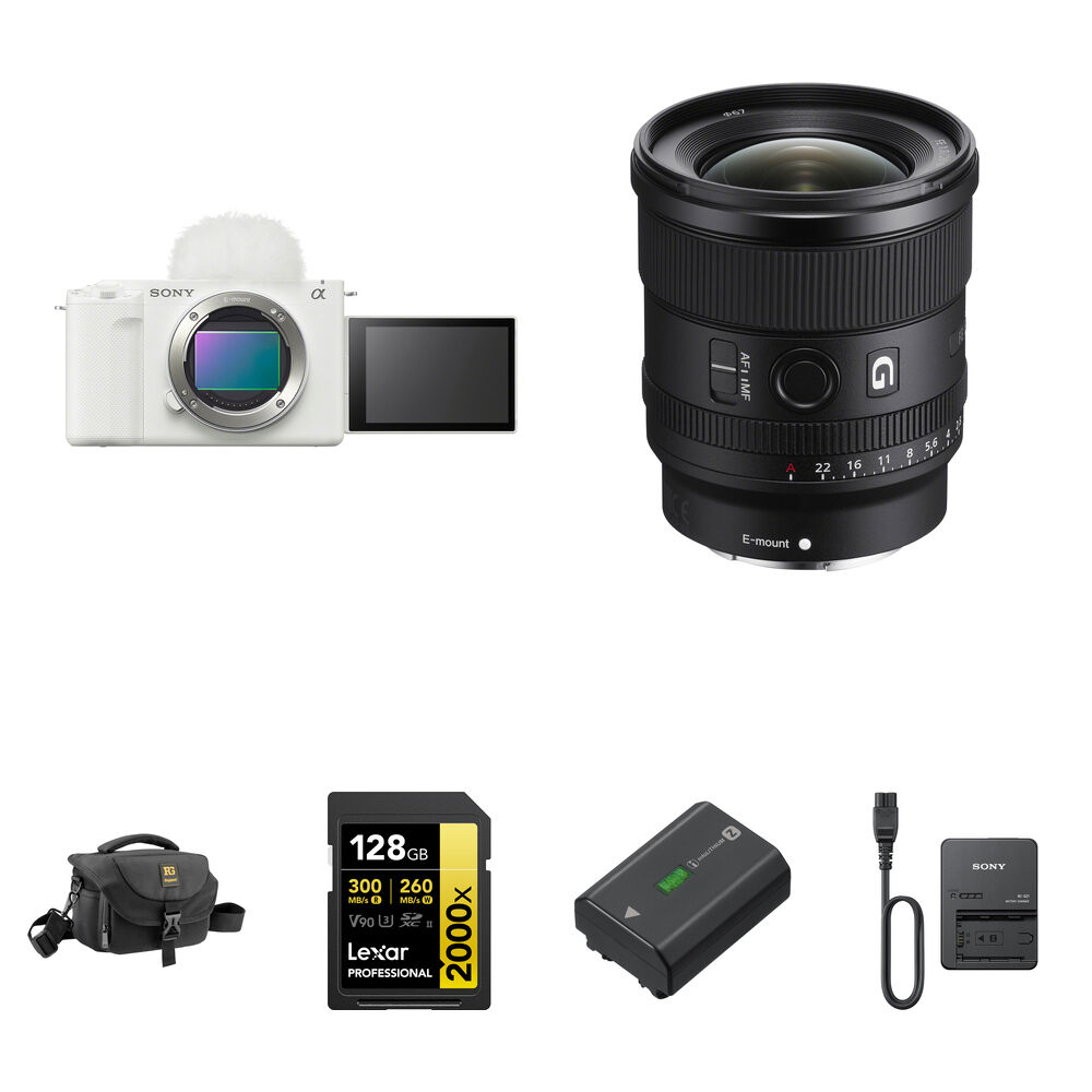 Беззеркальная камера Sony ZV-E1 Mirrorless Camera with 20mm f/1.8 Lens and
Беззеркальная камера Sony ZV-E1 Mirrorless Camera with 20mm f/1.8 Lens and
