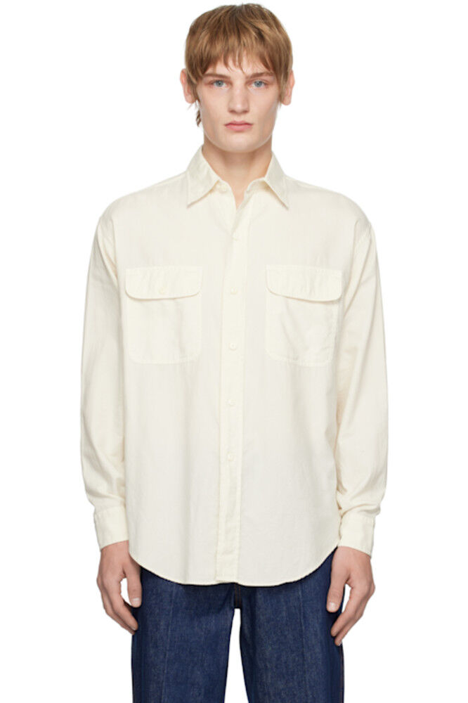 Белая хлопковая рубашка Viyella Work Shirt YLÈVE
Белая хлопковая рубашка Viyella Work Shirt YLÈVE