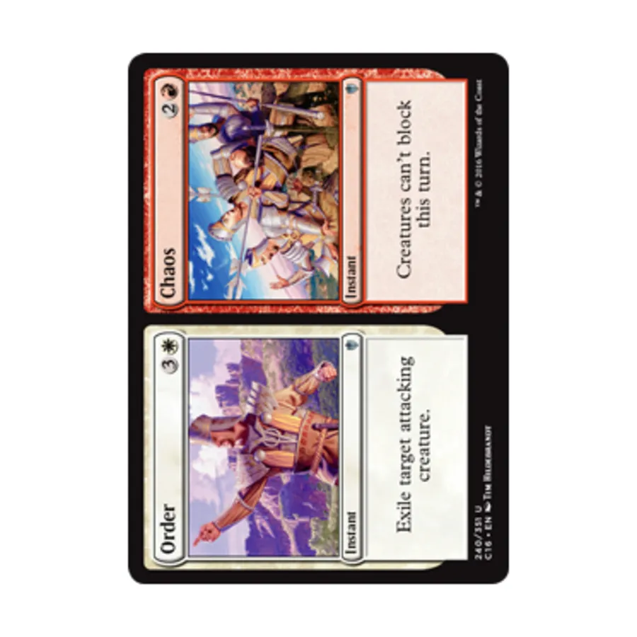 CCG Порядок // Хаос (U), MTG - Commander 2016
CCG Порядок // Хаос (U), MTG - Commander 2016