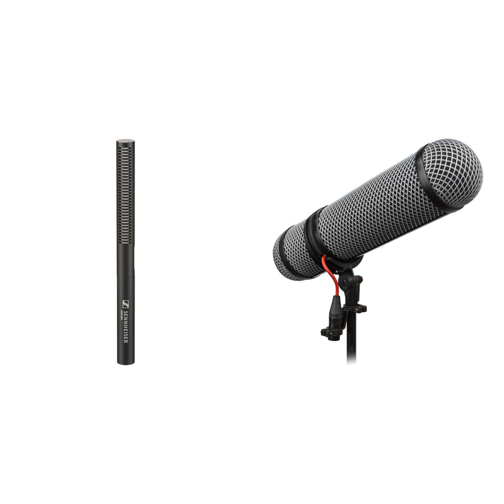 Комплект микрофона-пушки Sennheiser MKE 600 и ветрозащитного экрана Rycote Super-Blimp
Комплект микрофона-пушки Sennheiser MKE 600 и ветрозащитного экрана Rycote Super-Blimp