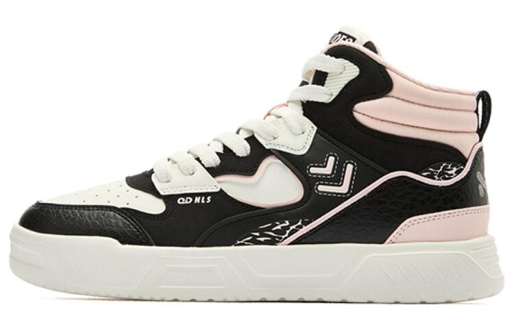 Кеды, скейтборд обувь женская высокая черный/слоновая кость Qiaodan
Кеды, скейтборд обувь женская высокая черный/слоновая кость Qiaodan