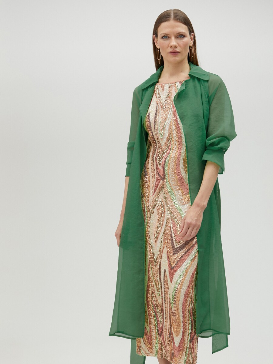 Летнее пальто Lola Casademunt, темно-зеленый
Летнее пальто Lola Casademunt, темно-зеленый