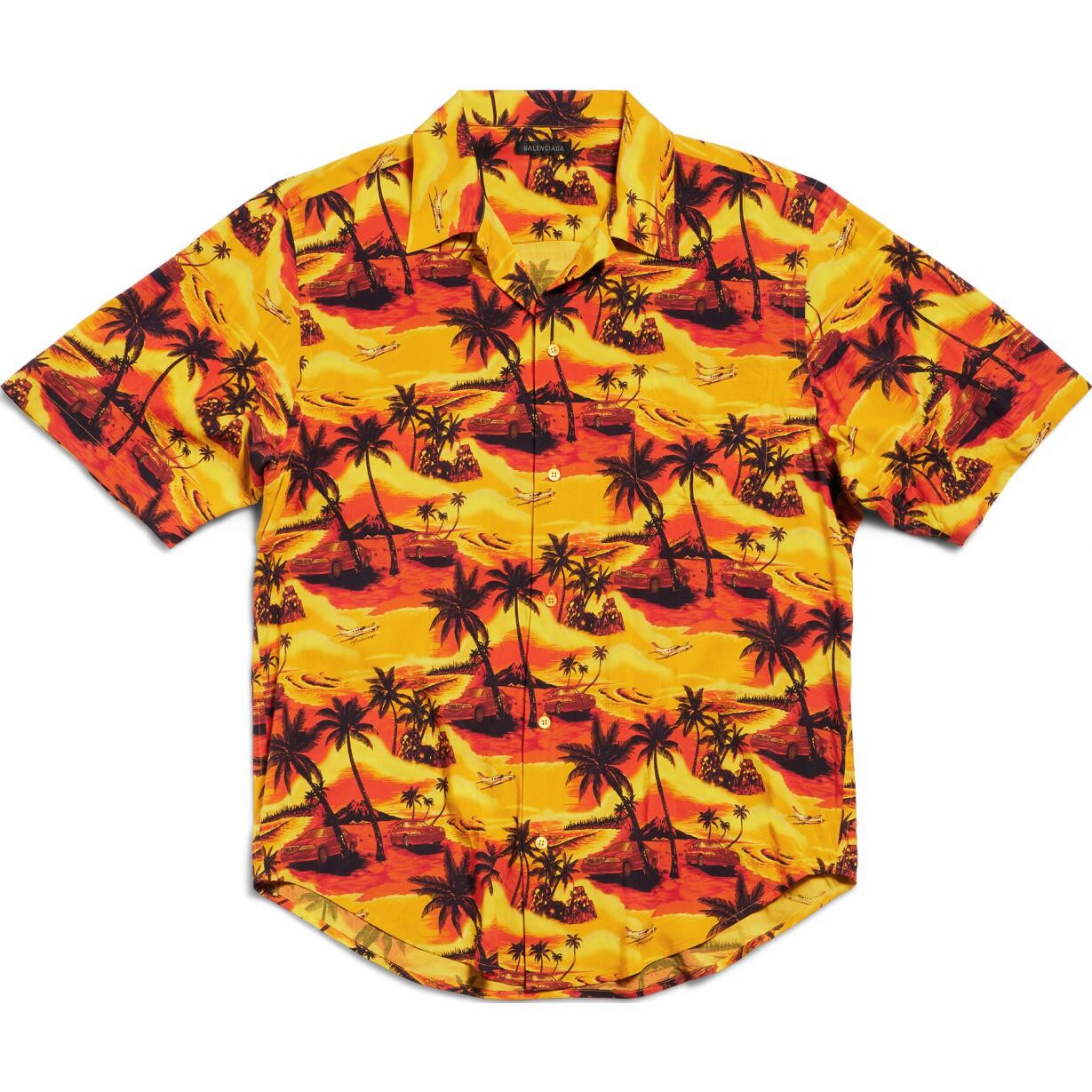 Рубашка мужская Balenciaga, оранжевый
Рубашка мужская Balenciaga, оранжевый