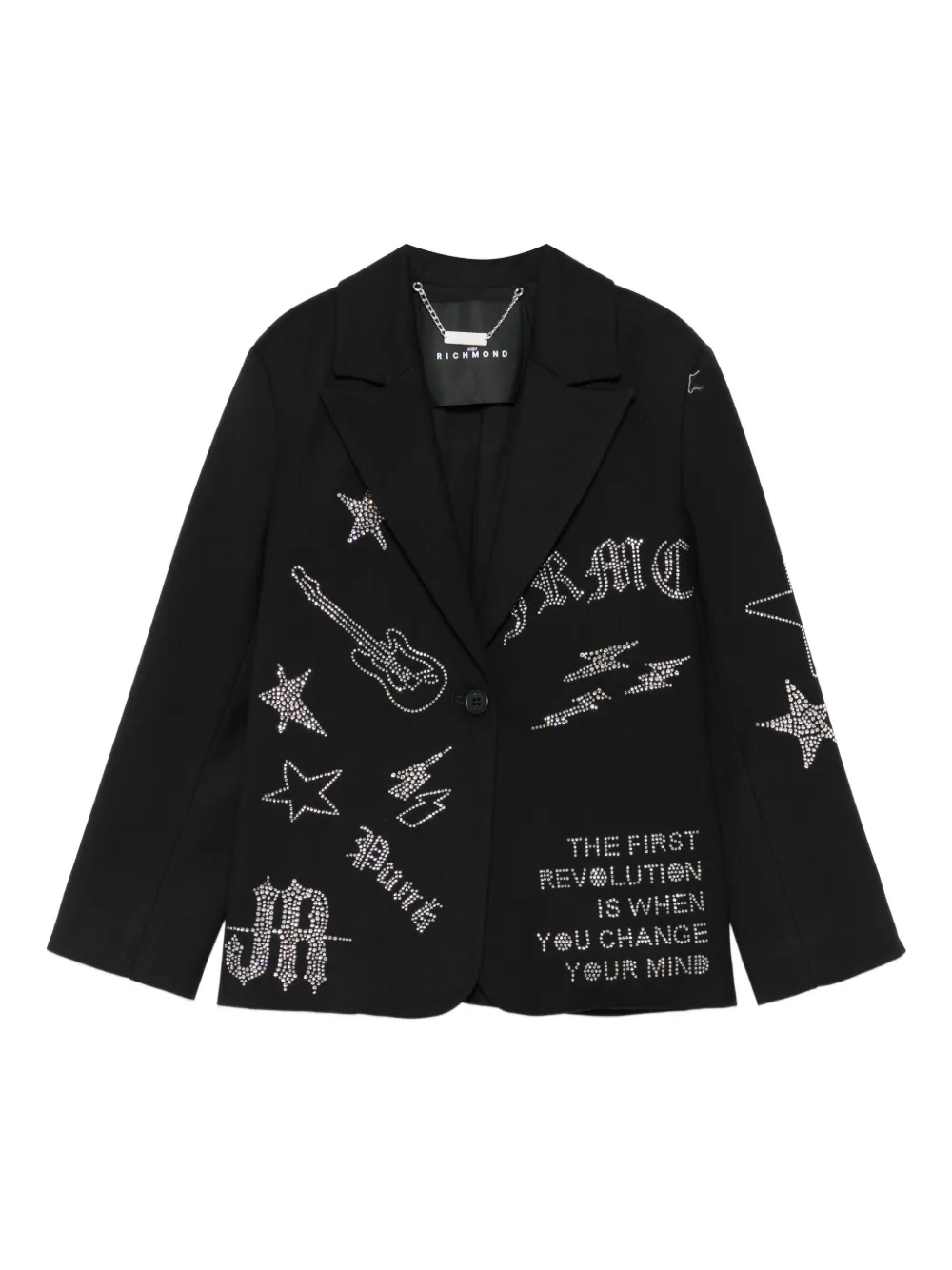 Блейзер со стразами John Richmond Junior, черный
Блейзер со стразами John Richmond Junior, черный