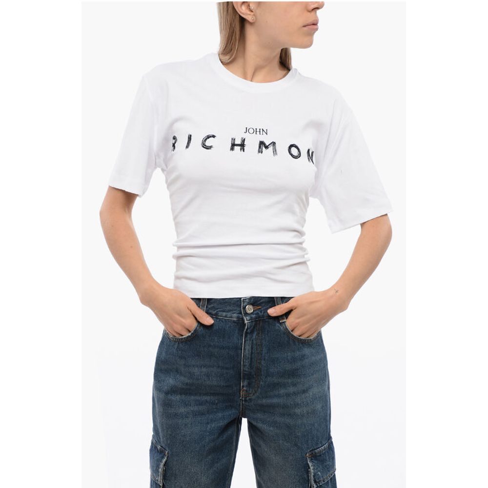 Футболка TOMIOK с кружевной отделкой сзади John Richmond, White
Футболка TOMIOK с кружевной отделкой сзади John Richmond, White