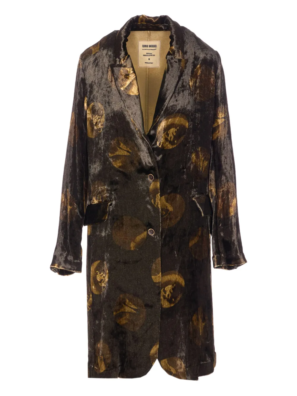 Однобортное пальто Alpine D33 Uma Wang, коричневый
Однобортное пальто Alpine D33 Uma Wang, коричневый