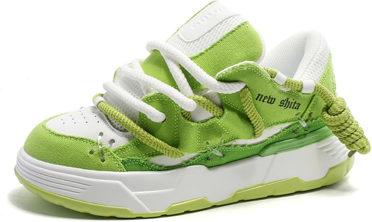 Мужские кроссовки для ходьбы с толстой подошвой, противоскользящие спортивные кроссовки для тренажерного зала, дышащие модные кроссовки для бега, легкая удобная обувь для ходьбы для женщин и мужчин Generic, зеленый
Мужские кроссовки для ходьбы с толстой подошвой, противоскользящие спортивные кроссовки для тренажерного зала, дышащие модные кроссовки для бега, легкая удобная обувь для ходьбы для женщин и мужчин Generic, зеленый