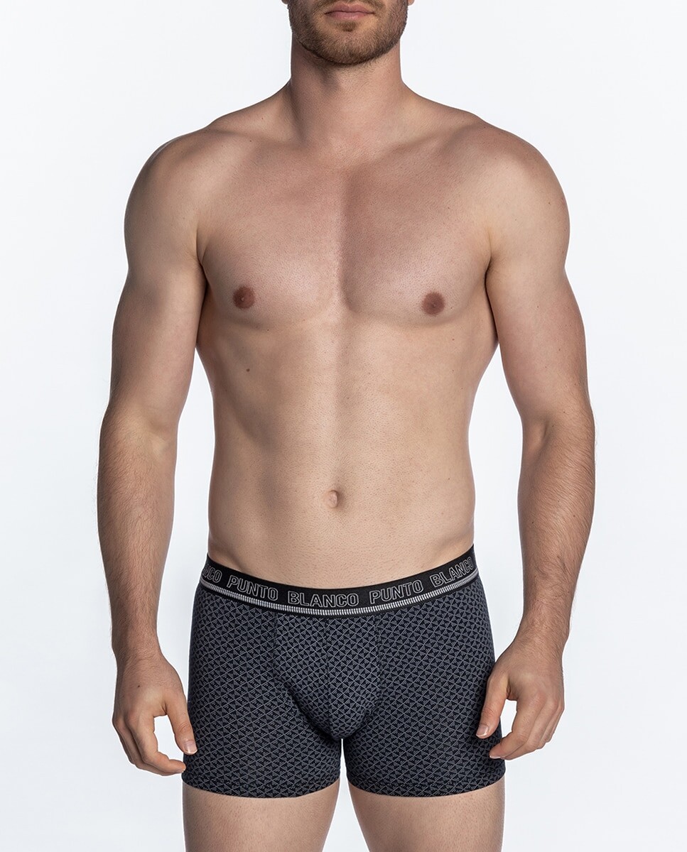 Набор из 2 мужских трикотажных боксеров серого цвета Punto Blanco, серый
Набор из 2 мужских трикотажных боксеров серого цвета Punto Blanco, серый