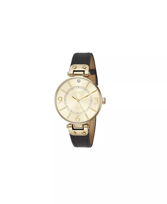 Женские часы с черным силиконовым ремешком 34 мм Jones New York
Женские часы с черным силиконовым ремешком 34 мм Jones New York