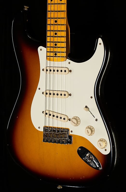 Электрогитара Fender Custom Shop Willcutt True '57 Stratocaster Journeyman Relic 2-Tone Sunburst 65 C
Электрогитара Fender Custom Shop Willcutt True '57 Stratocaster Journeyman Relic 2-Tone Sunburst 65 C