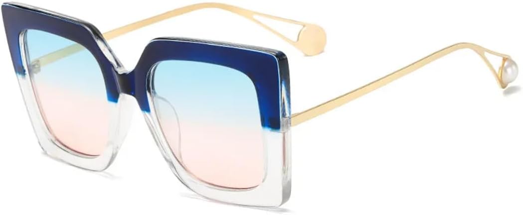 Солнцезащитные очки для мужчин и женщин - защита UV400 - увеличенная оправа "кошачий глаз" с градиентными линзами для занятий спортом на открытом воздухе и вождения DSVIGF, Blue
Солнцезащитные очки для мужчин и женщин - защита UV400 - увеличенная оправа "кошачий глаз" с градиентными линзами для занятий спортом на открытом воздухе и вождения DSVIGF, Blue