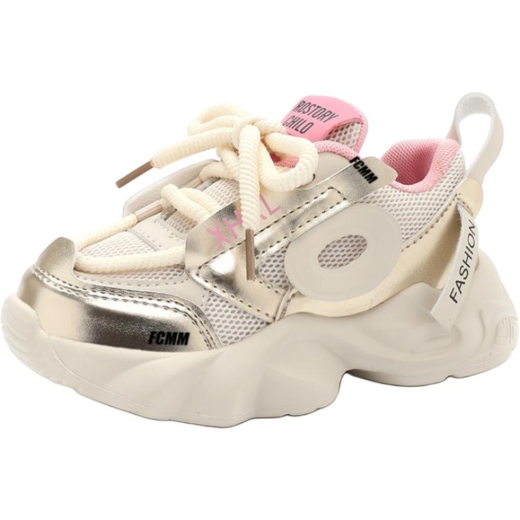 Нескользящие дышащие низкие повседневные кроссовки для детей FCMM, золотой
Нескользящие дышащие низкие повседневные кроссовки для детей FCMM, золотой