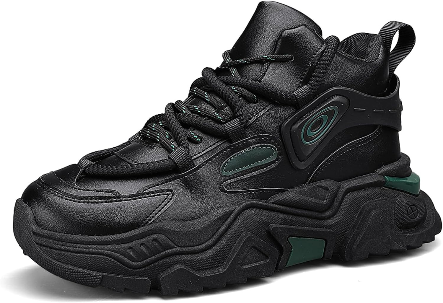 Мужские модные кроссовки высокие для ходьбы, спортивные и повседневные кроссовки, массивные кроссовки для мужчин Spwagym, черный
Мужские модные кроссовки высокие для ходьбы, спортивные и повседневные кроссовки, массивные кроссовки для мужчин Spwagym, черный