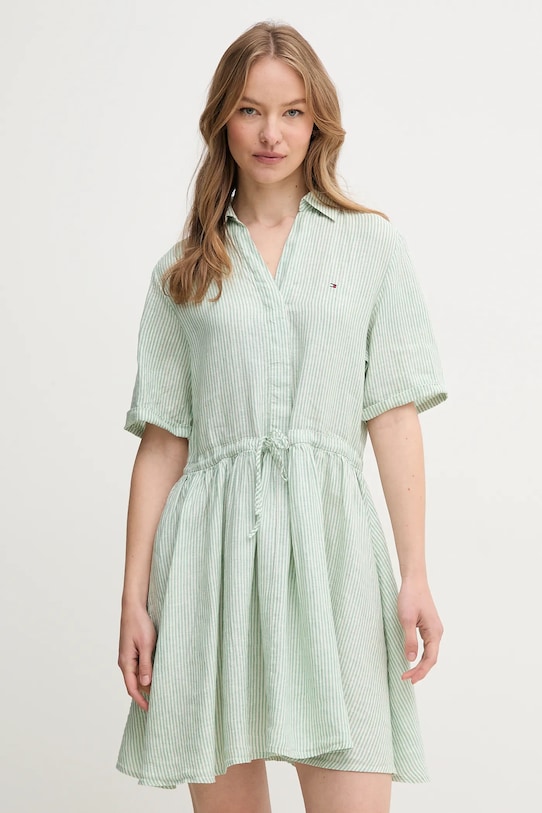 Льняное платье Tommy Hilfiger, зеленый
Льняное платье Tommy Hilfiger, зеленый