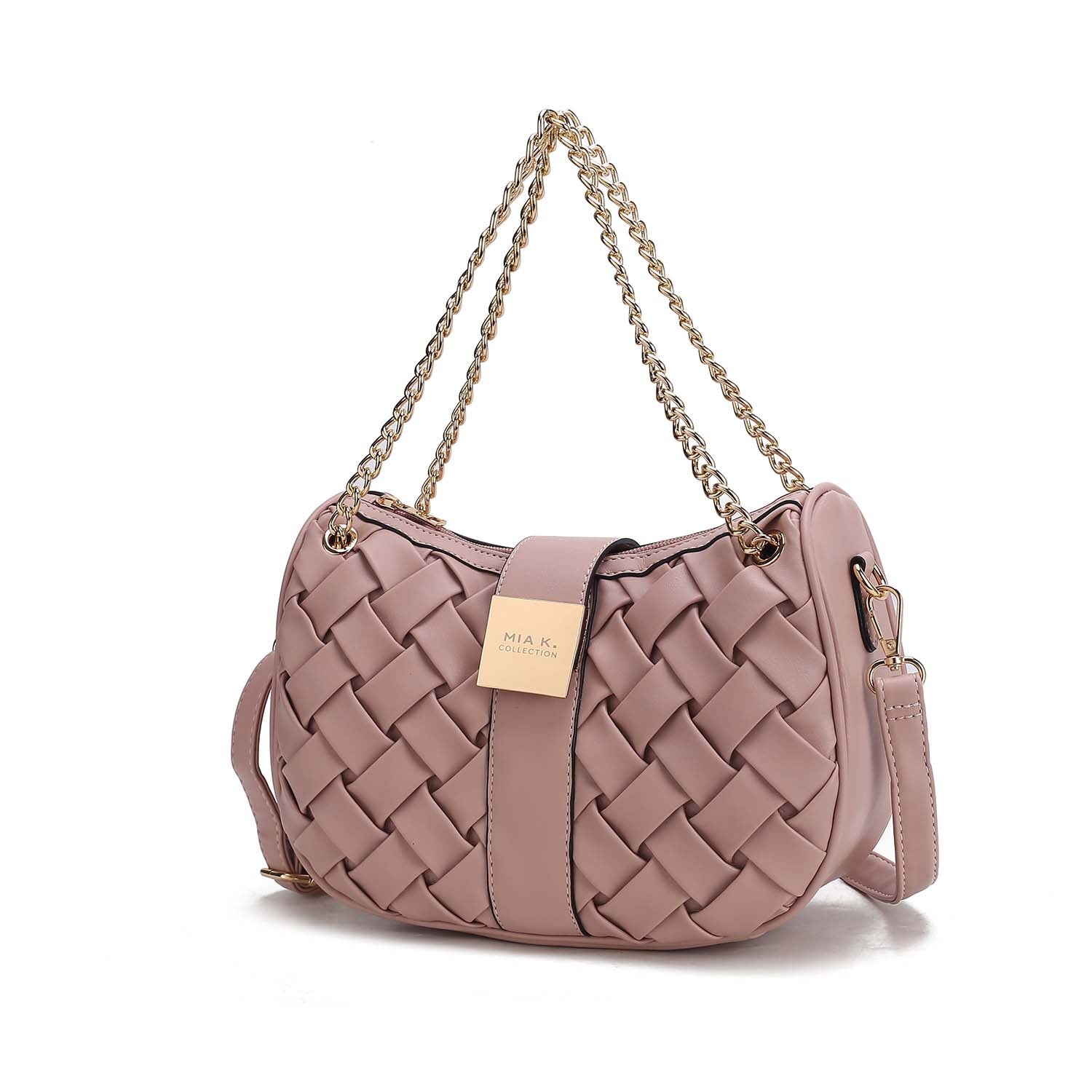 Сумка через плечо Solari из веганской кожи с плетеной цепочкой, шикарная и функциональная MKF Collection By Mia K., розовый
Сумка через плечо Solari из веганской кожи с плетеной цепочкой, шикарная и функциональная MKF Collection By Mia K., розовый