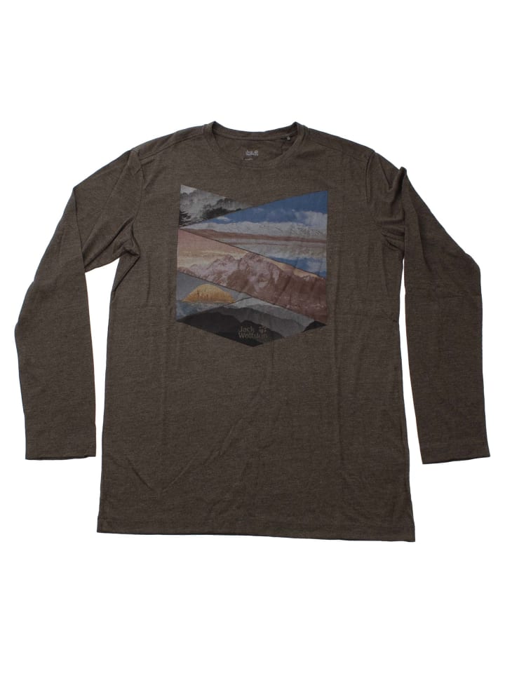 Футболка Jack Wolfskin, коричневый
Футболка Jack Wolfskin, коричневый