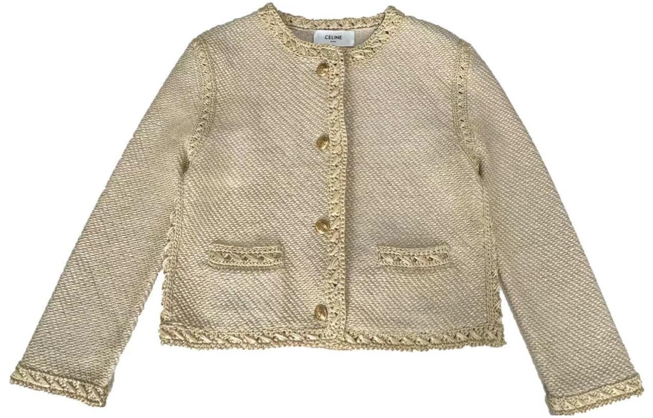 Куртка женская Celine, хаки / золотой
Куртка женская Celine, хаки / золотой