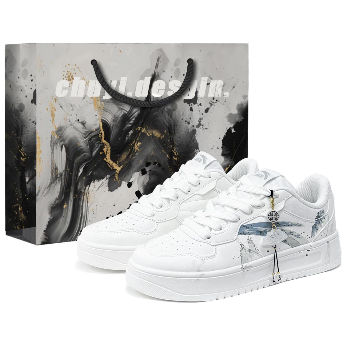 ANTA Противоскользящие и износостойкие дышащие низкие кроссовки для скейтбординга, мужские, белые
ANTA Противоскользящие и износостойкие дышащие низкие кроссовки для скейтбординга, мужские, белые