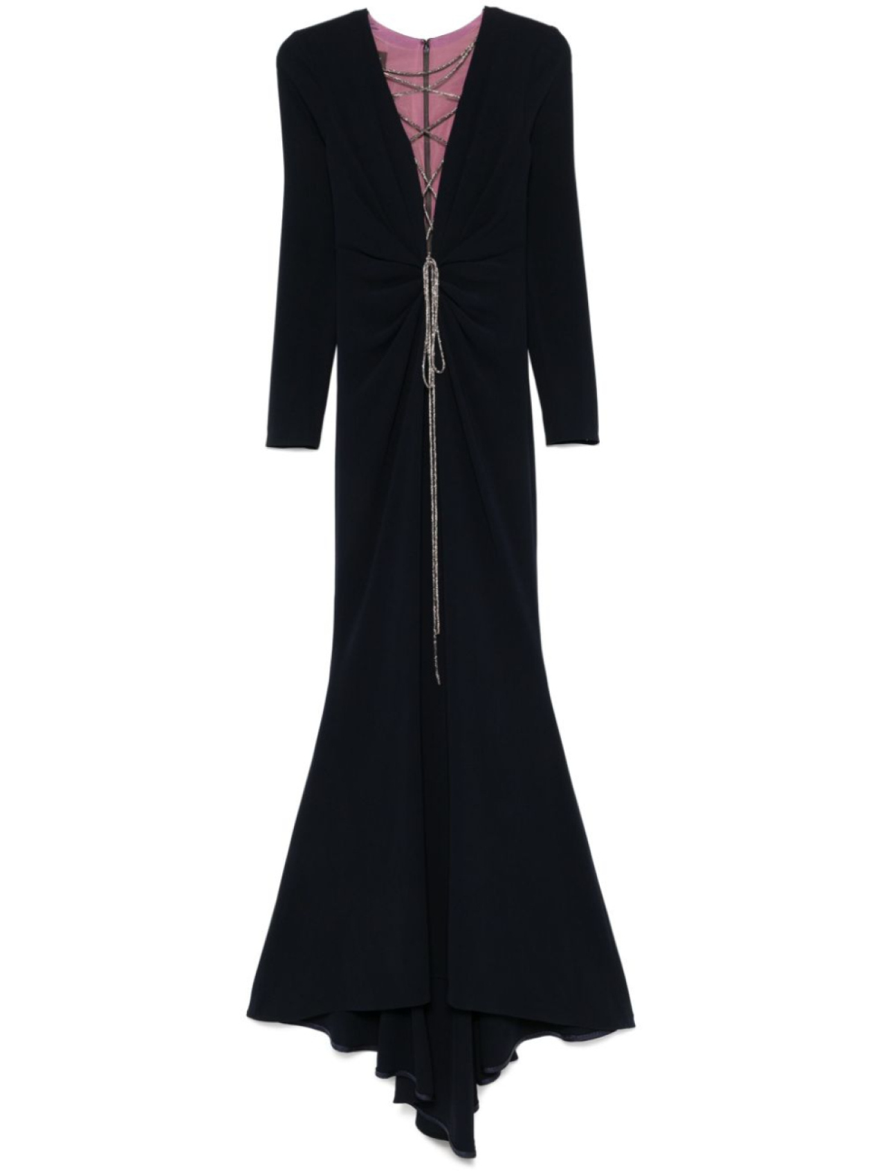 Talbot Runhof платье с V-образным вырезом, синий
Talbot Runhof платье с V-образным вырезом, синий