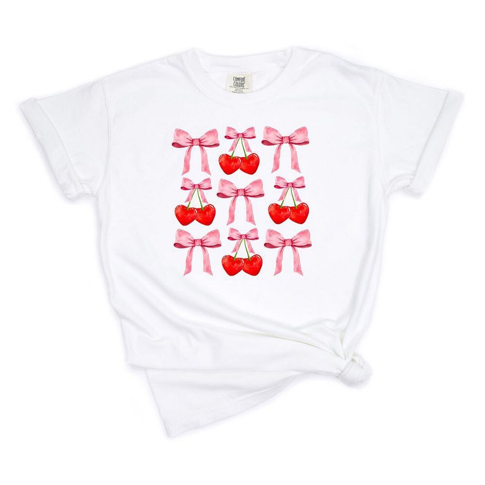 Футболки Cherry Coquette Bow Chart, окрашенные в готовой одежде Simply Sage Market, белый
Футболки Cherry Coquette Bow Chart, окрашенные в готовой одежде Simply Sage Market, белый