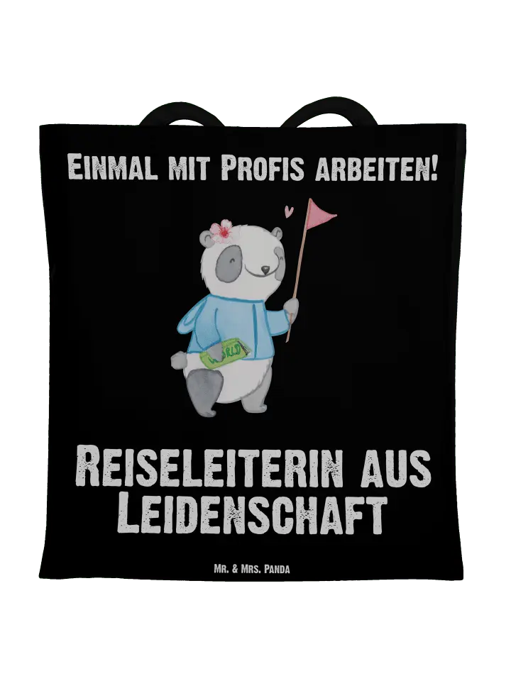 Сумка для переноски Mr & Mrs Panda Reiseleiterin Leidenschaft, черный
Сумка для переноски Mr & Mrs Panda Reiseleiterin Leidenschaft, черный