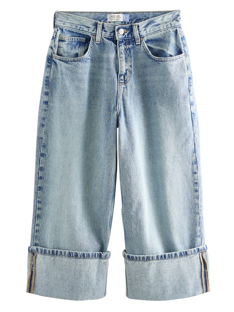 Джинсы свободного кроя Next, светло-синий 
Джинсы свободного кроя Next, светло-синий