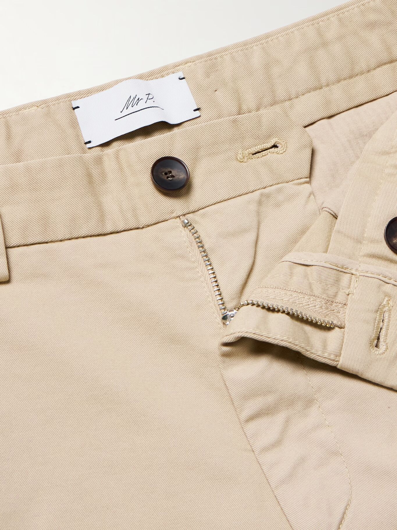 Облегающие брюки-чинос из хлопкового твила MR P., нейтральный
Облегающие брюки-чинос из хлопкового твила MR P., нейтральный