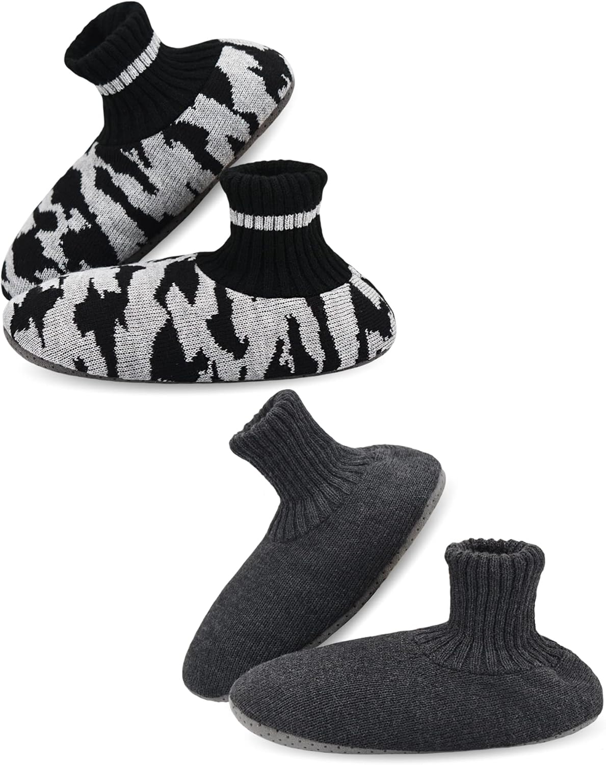 Домашние тапочки-носки Panda Bros, мягкие, уютные, толстые, с противоскользящей подошвой, для мужчин, темно-серый
Домашние тапочки-носки Panda Bros, мягкие, уютные, толстые, с противоскользящей подошвой, для мужчин, темно-серый