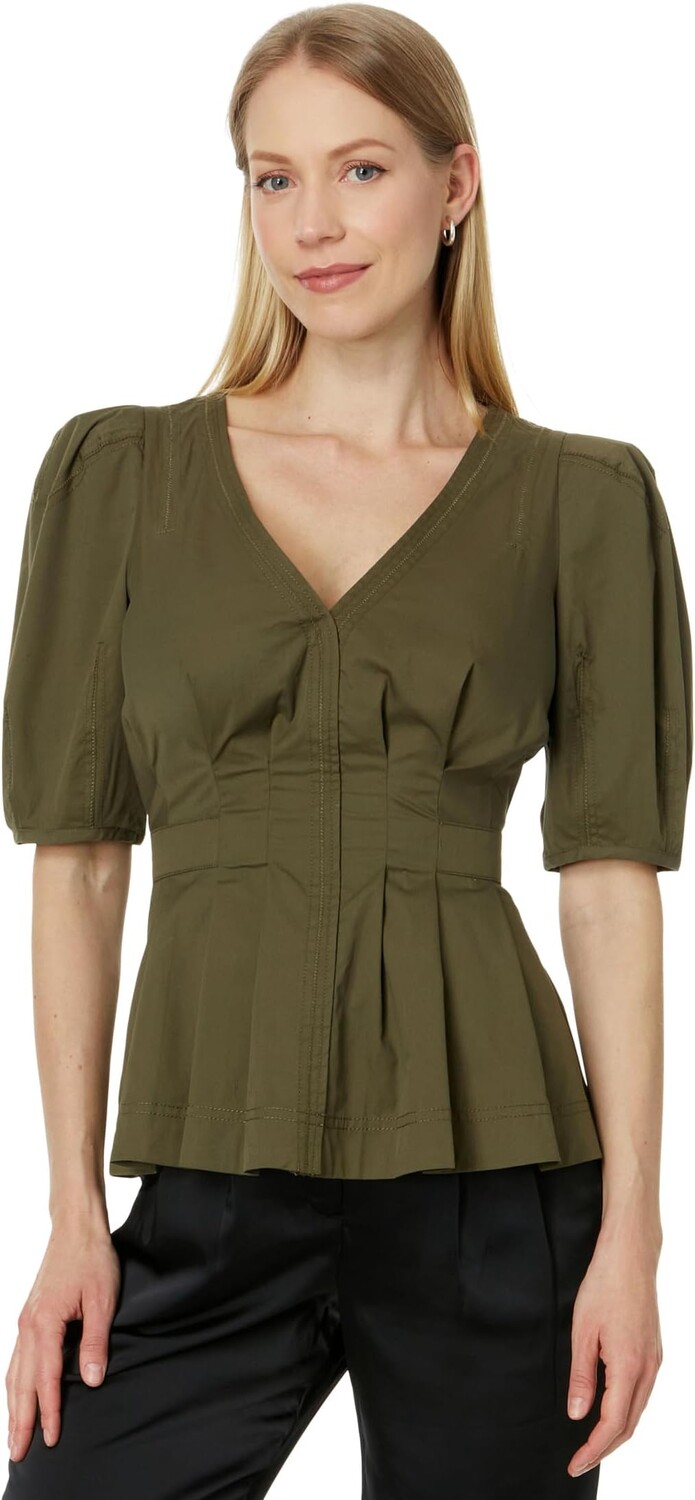 Топ Ted Baker Burdur Stitch Detail Puff Sleeve Top, хаки
Топ Ted Baker Burdur Stitch Detail Puff Sleeve Top, хаки