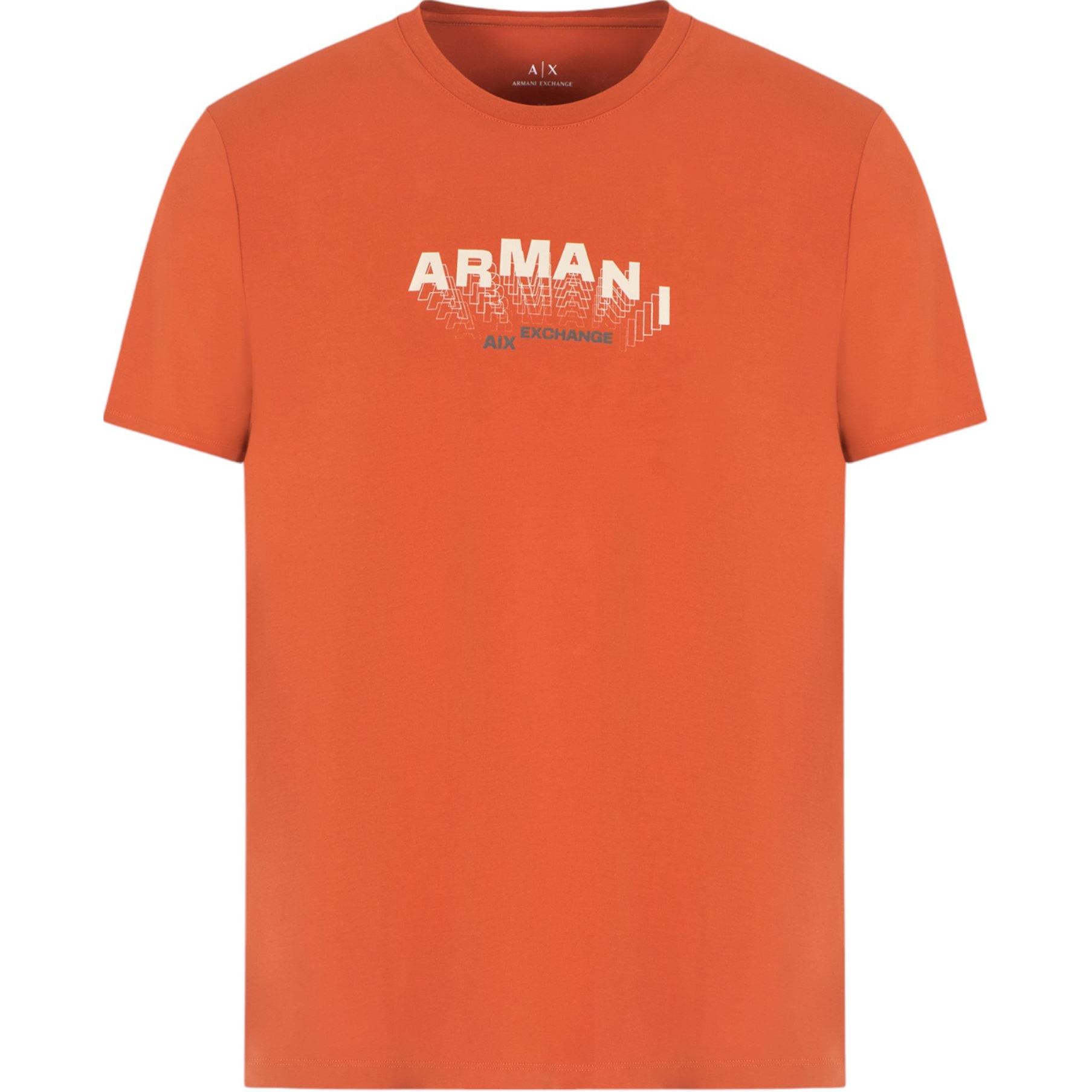 Футболка с принтом логотипа ARMANI EXCHANGE, оранжевый
Футболка с принтом логотипа ARMANI EXCHANGE, оранжевый