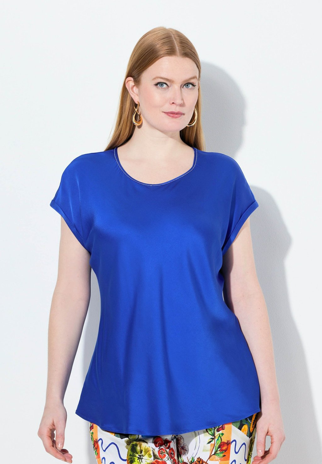 Блуза CAP SLEEVE Ulla Popken, синий
Блуза CAP SLEEVE Ulla Popken, синий