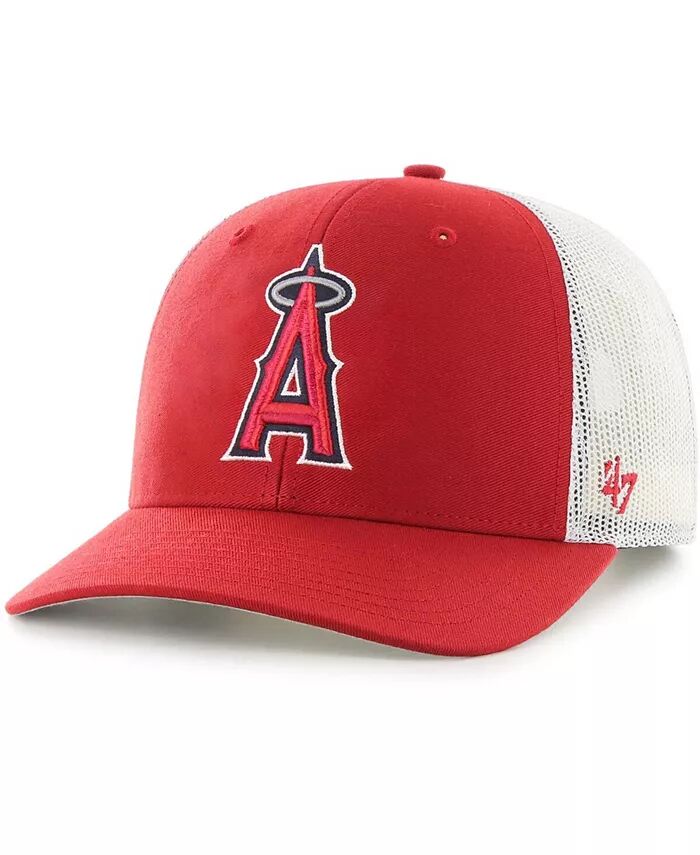 Мужская красная, белая бейсболка Trucker Snapback с логотипом Los Angeles Angels Primary '47 Brand
Мужская красная, белая бейсболка Trucker Snapback с логотипом Los Angeles Angels Primary '47 Brand