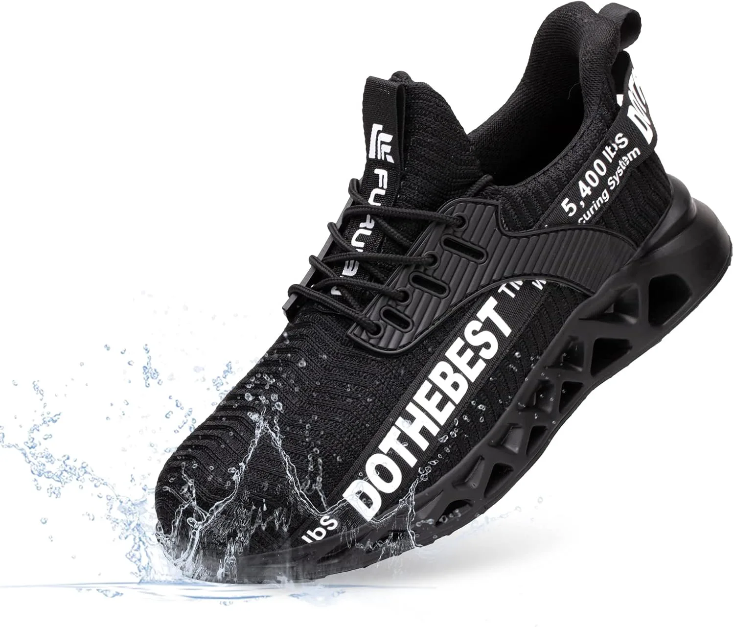 Кроссовки с металлическим носком Furuian для мужчин и женщин, легкие безопасные обувь, удобные, противопрокольные, без шнурков, неразрушимые рабочие ботинки, черный
Кроссовки с металлическим носком Furuian для мужчин и женщин, легкие безопасные обувь, удобные, противопрокольные, без шнурков, неразрушимые рабочие ботинки, черный