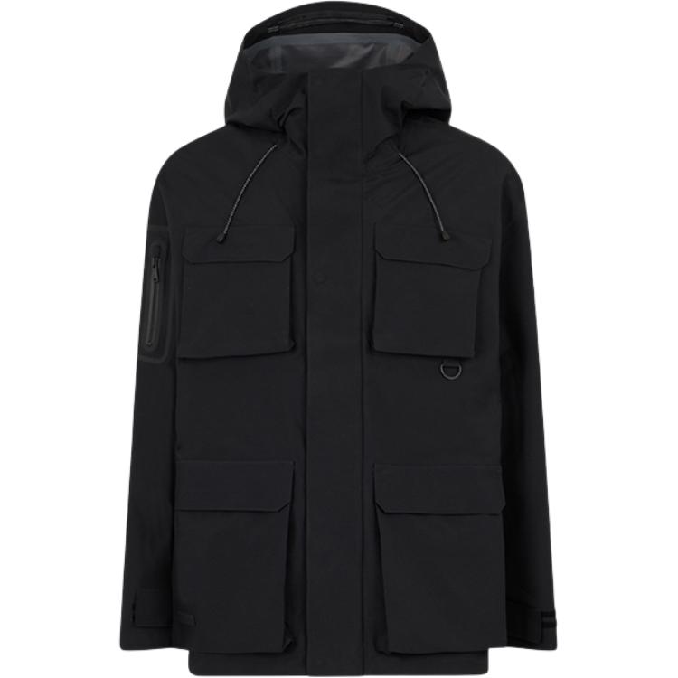 Мужская куртка с капюшоном, средней жесткости, из материала Soft Shell Moose Knuckles, черный
Мужская куртка с капюшоном, средней жесткости, из материала Soft Shell Moose Knuckles, черный