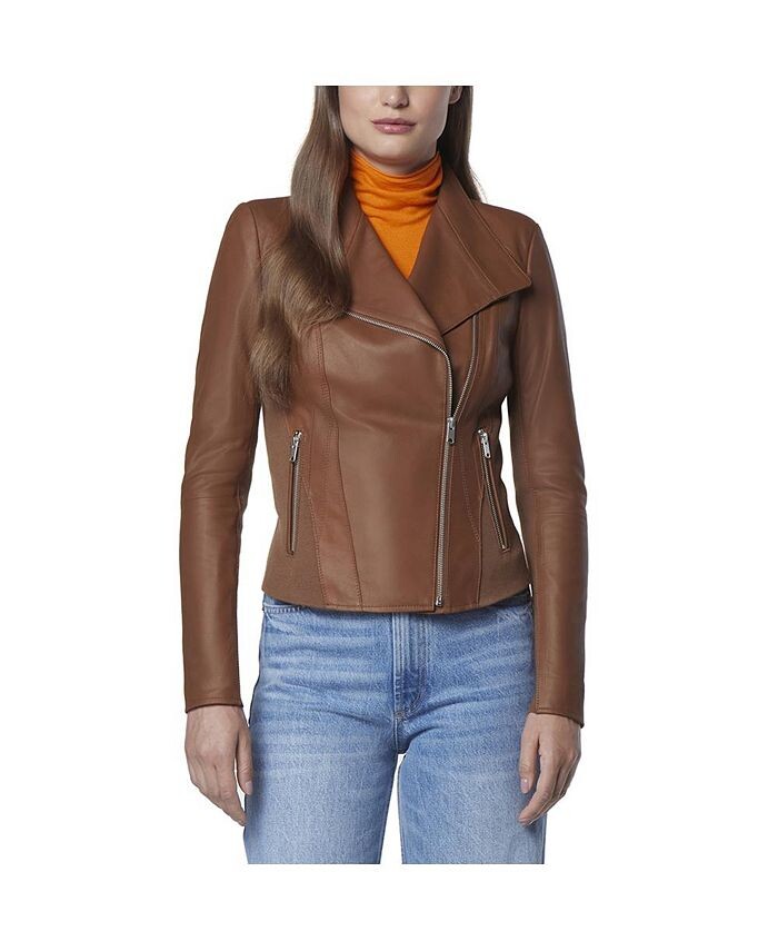 Женская асимметричная байкерская куртка Felix с воротником-крылышком Andrew Marc, цвет Whiskey
Женская асимметричная байкерская куртка Felix с воротником-крылышком Andrew Marc, цвет Whiskey