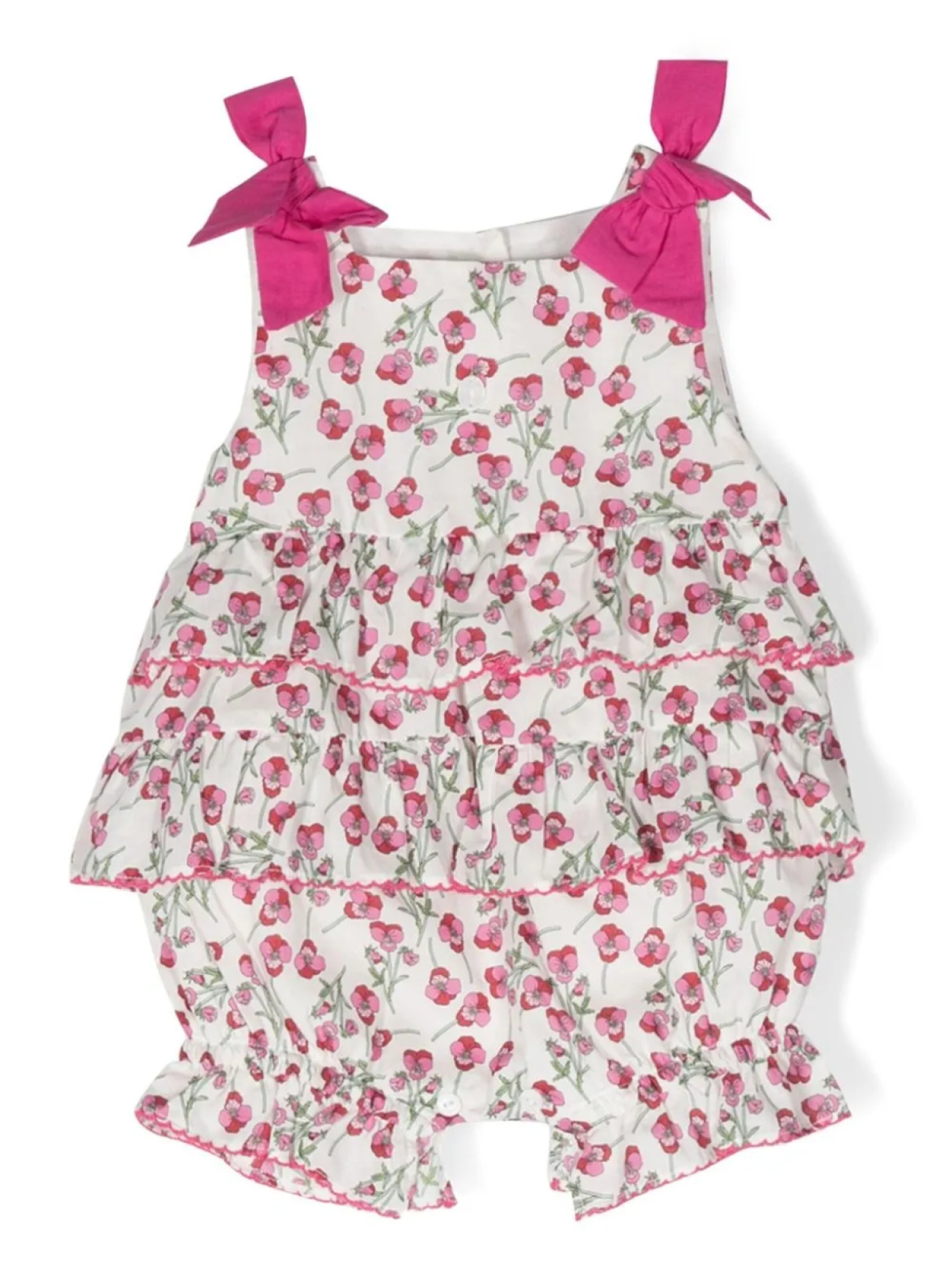 Patachou ромпер с цветочным принтом, белый
Patachou ромпер с цветочным принтом, белый