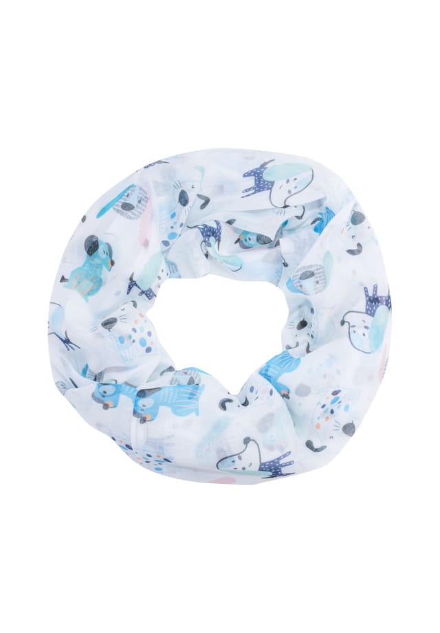 Шарф-Петля нала мягкая тонкая и легкая петля с рисунком собаки Seasons Of April, белый
Шарф-Петля нала мягкая тонкая и легкая петля с рисунком собаки Seasons Of April, белый